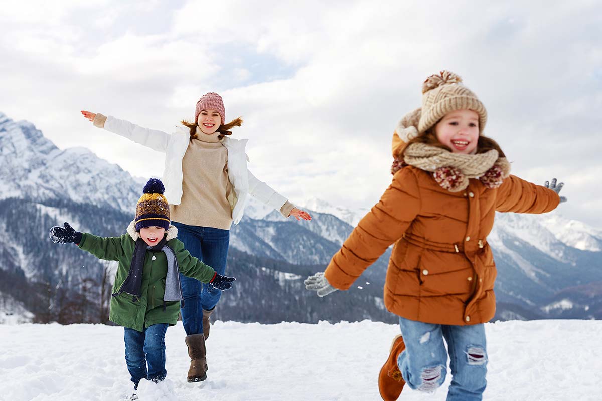 Urlaub mit Familie Winter Montafon